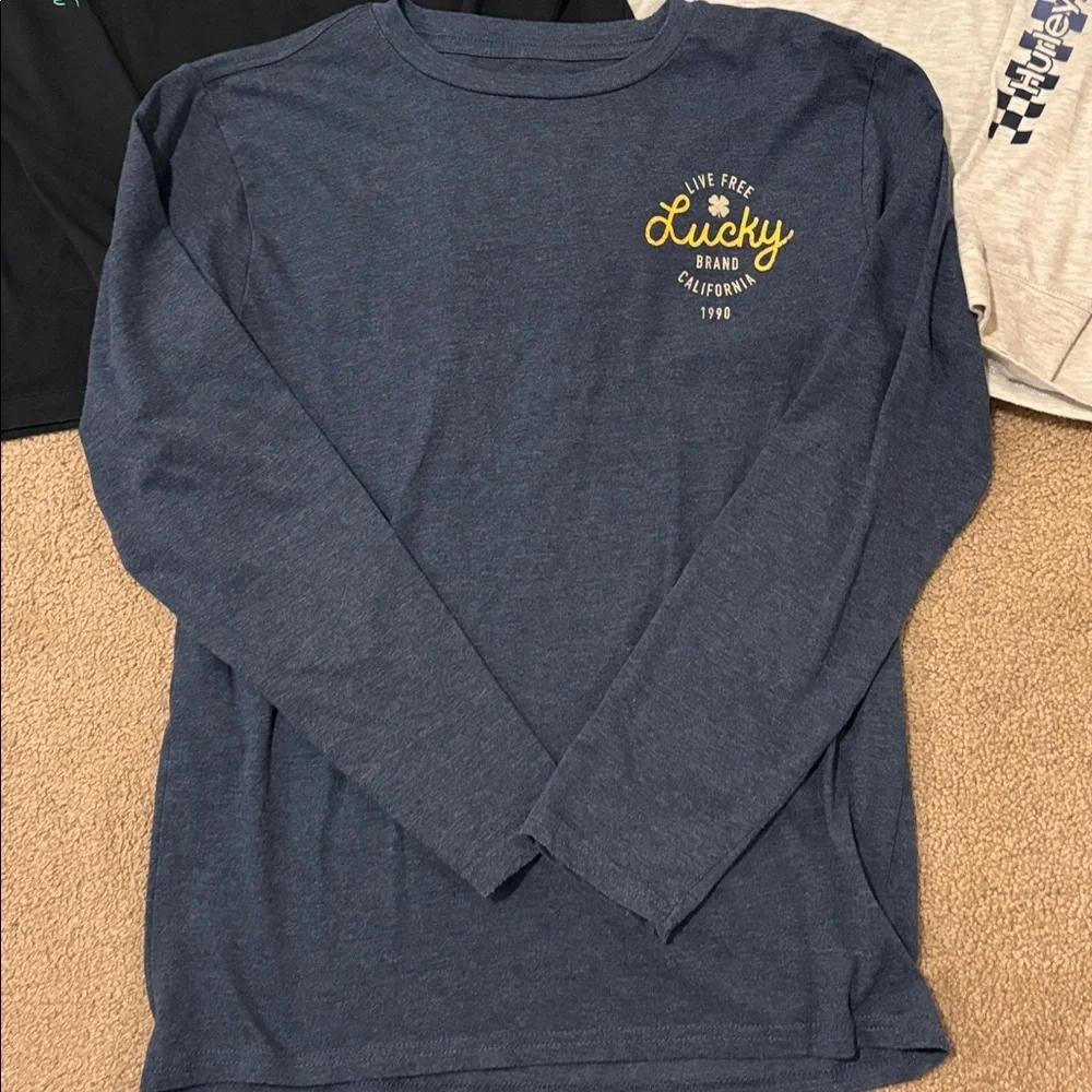 Boys XL long sleeves- Nike, Lucky Brand, Hurley - Picture 2 of 10